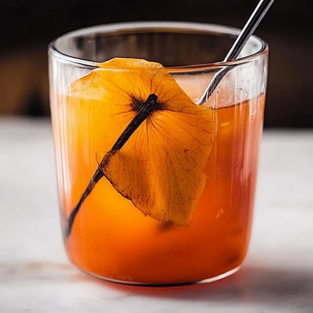 Eingelegte Pfirsiche mit Vanille