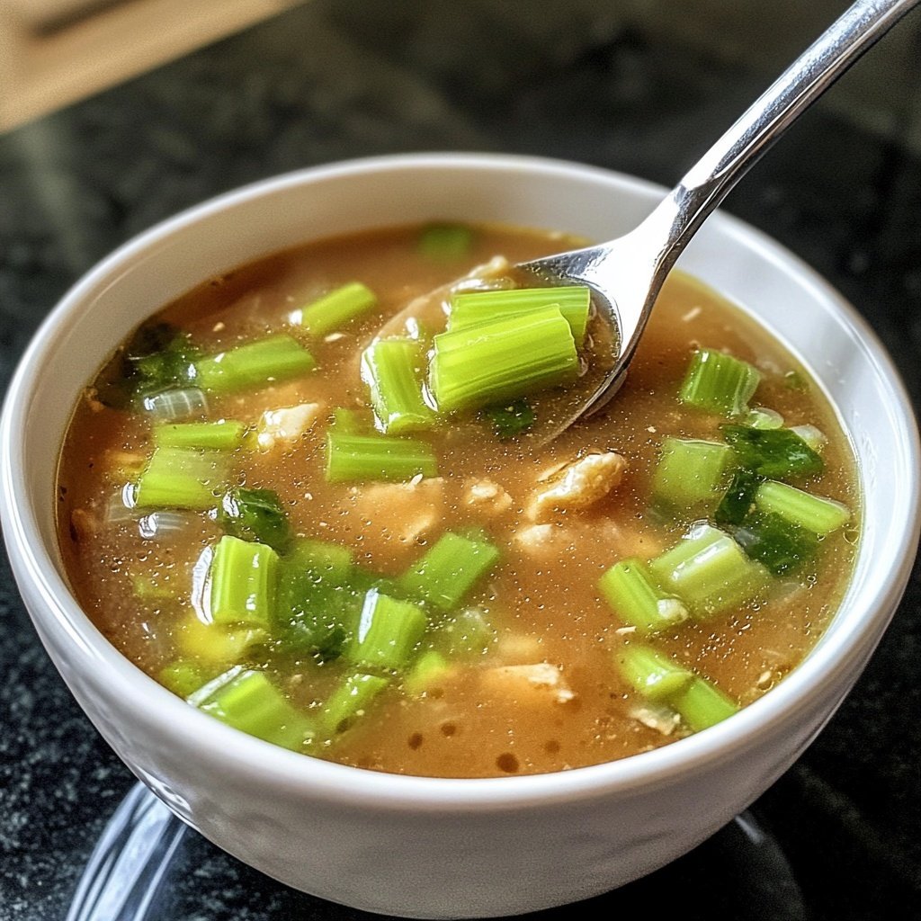 Linsensuppe mit Sellerie