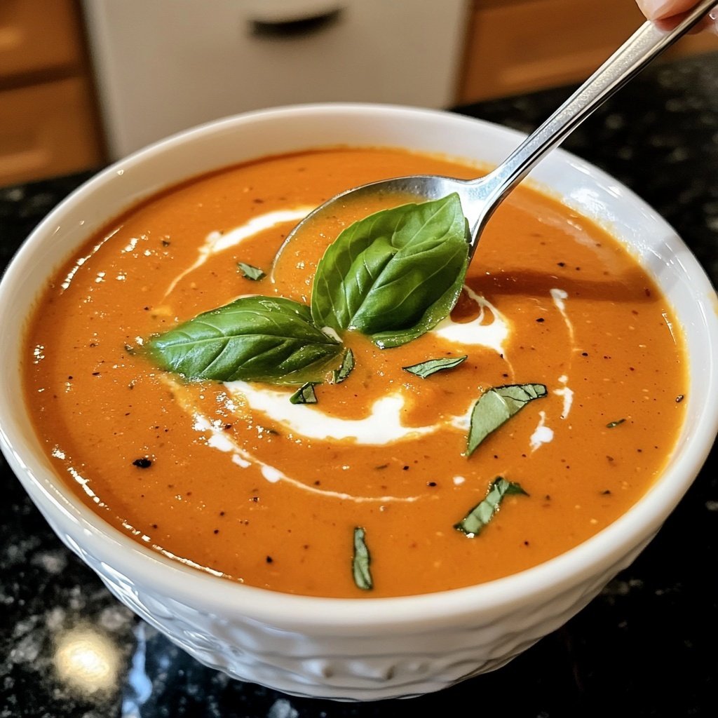 Cremige Tomatensuppe