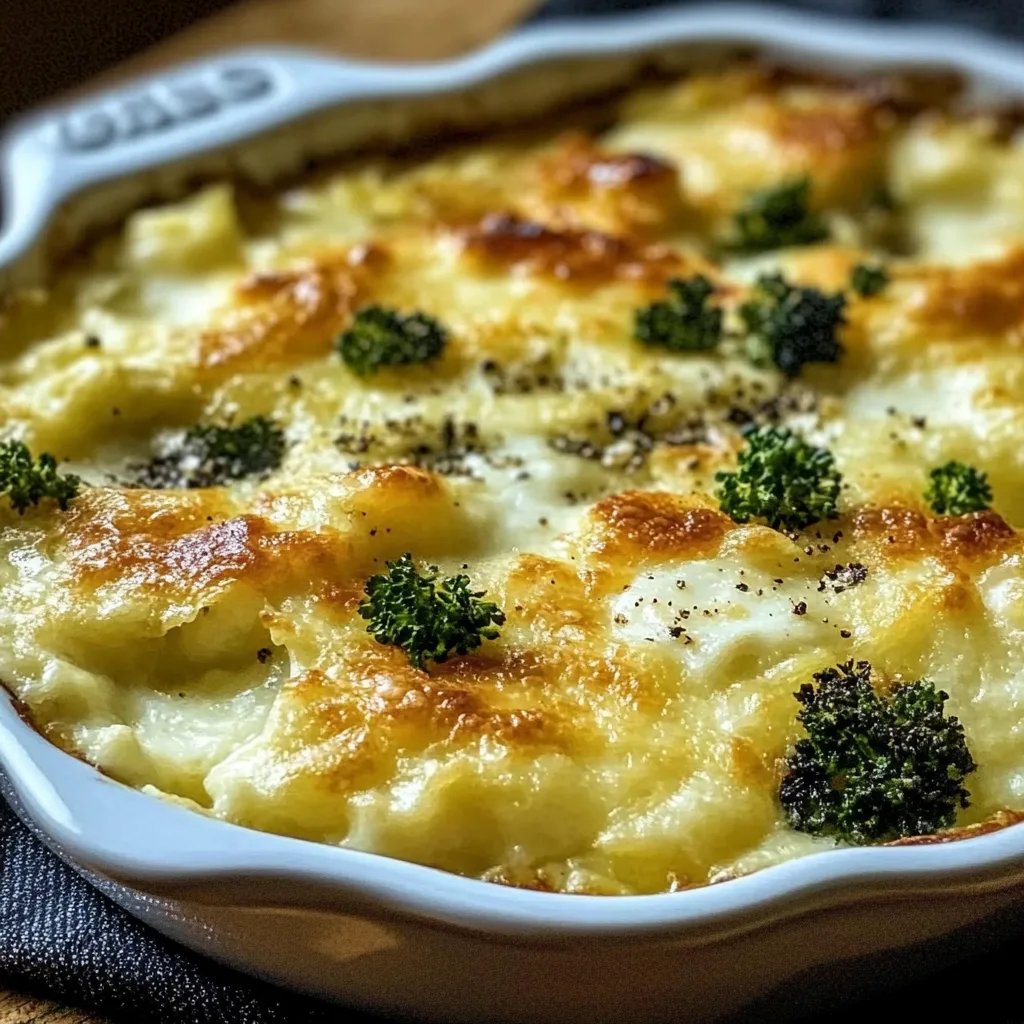 Kartoffel-Brokkoli-Gratin ohne Vorkochen