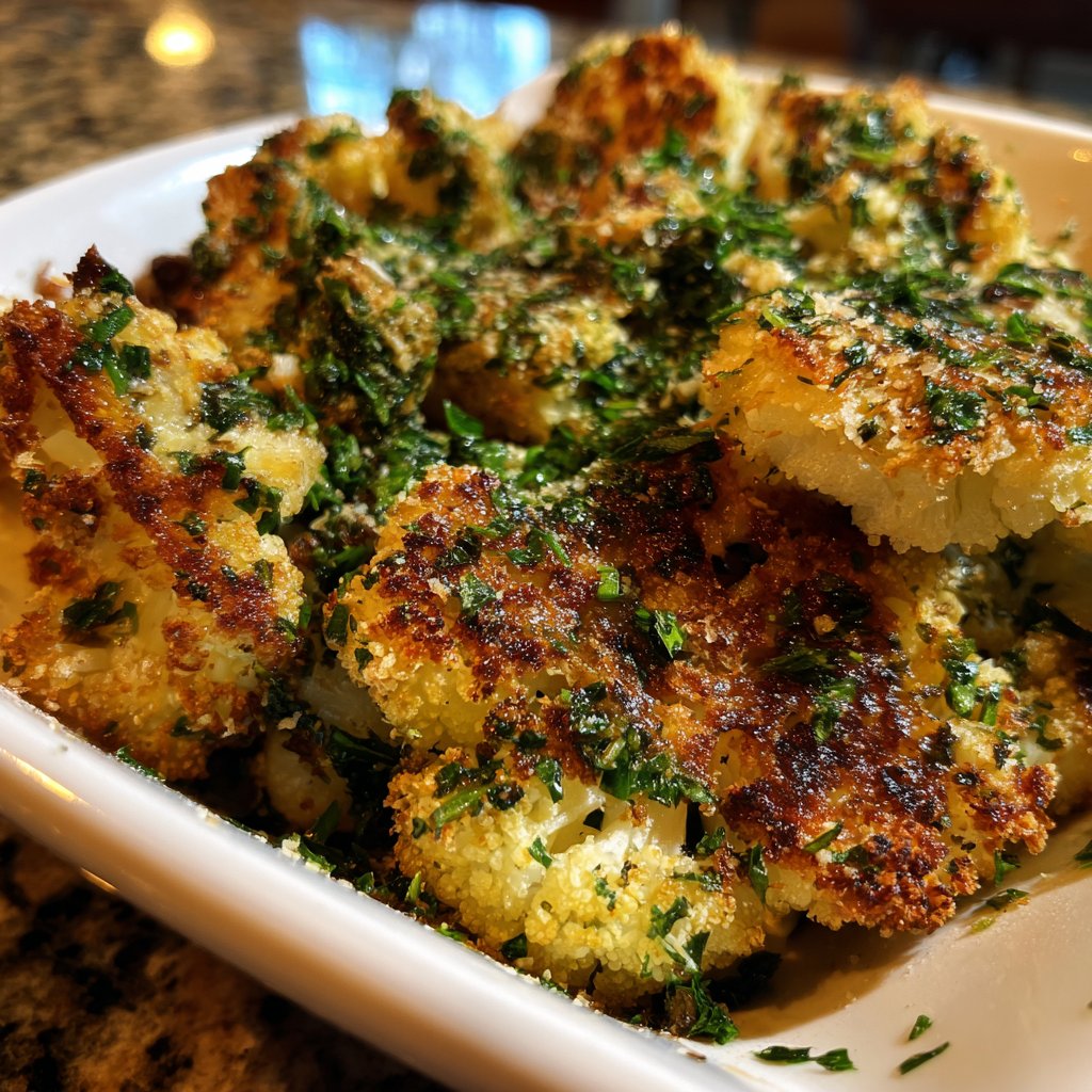 Blumenkohl mit Kräutern