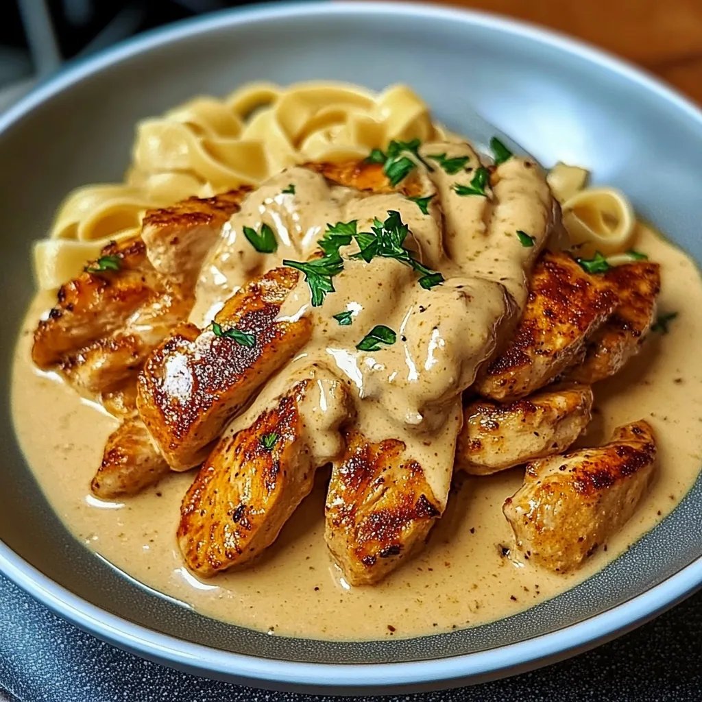 Chicken Stroganoff