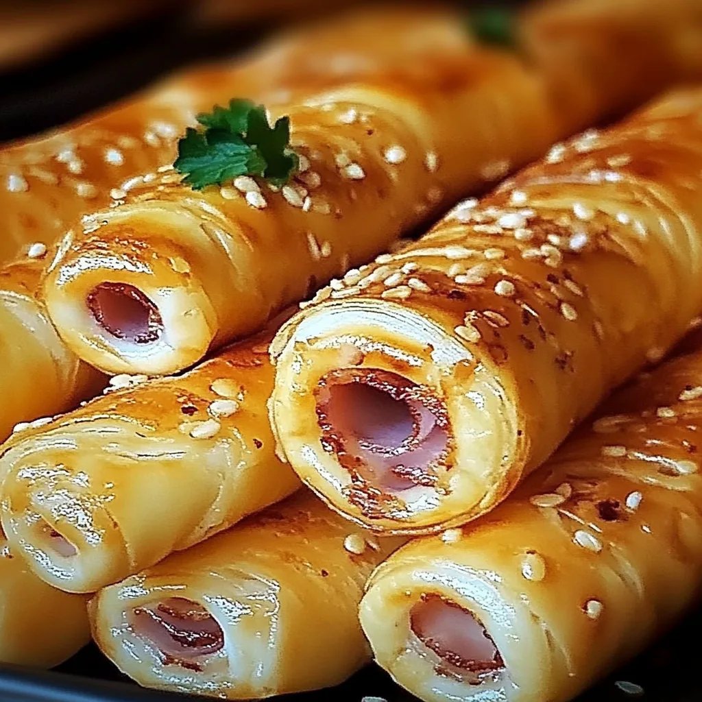 Knusprige Blätterteig-Schinken-Käse