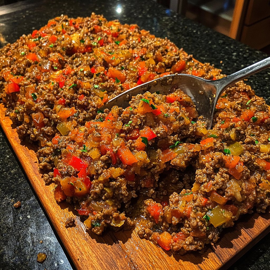 Hackfleisch Pfanne mediterran