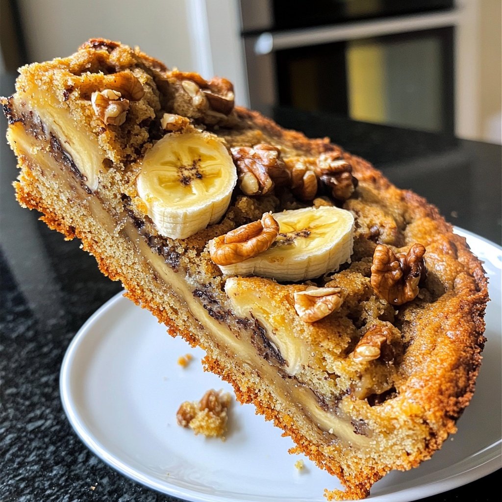 Ein-Schüssel-Bananenbrot