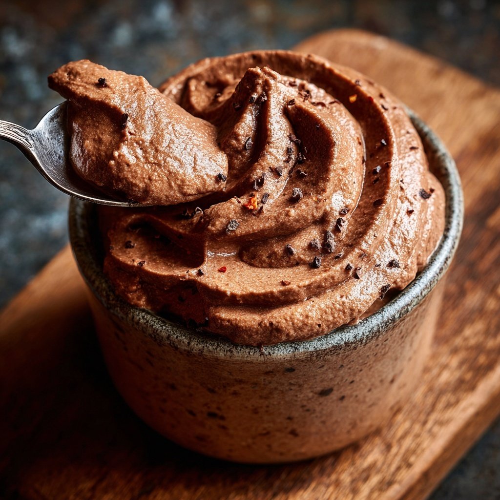 Schokoladenmousse mit Chili