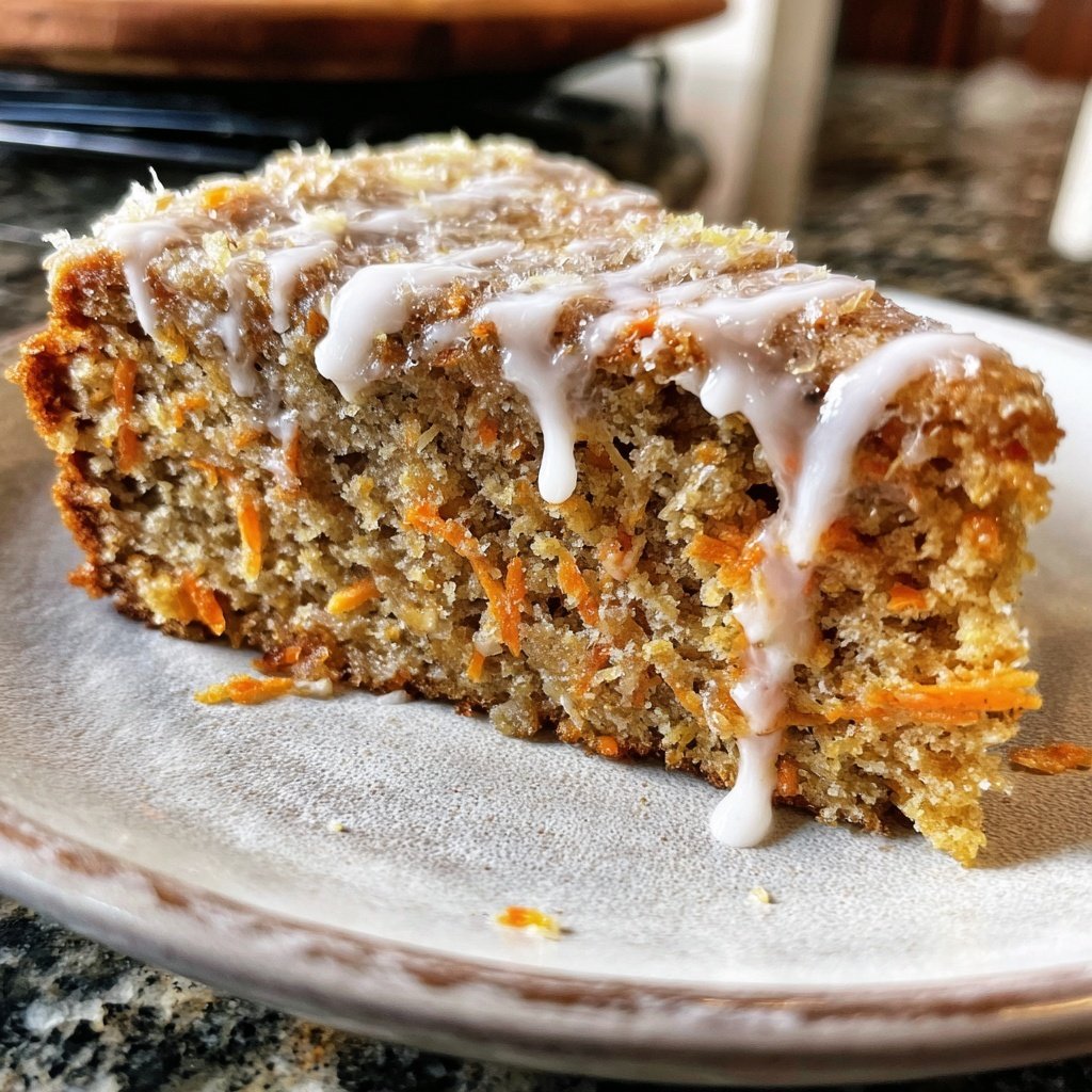 Gesunder Karottenkuchen ohne Zucker