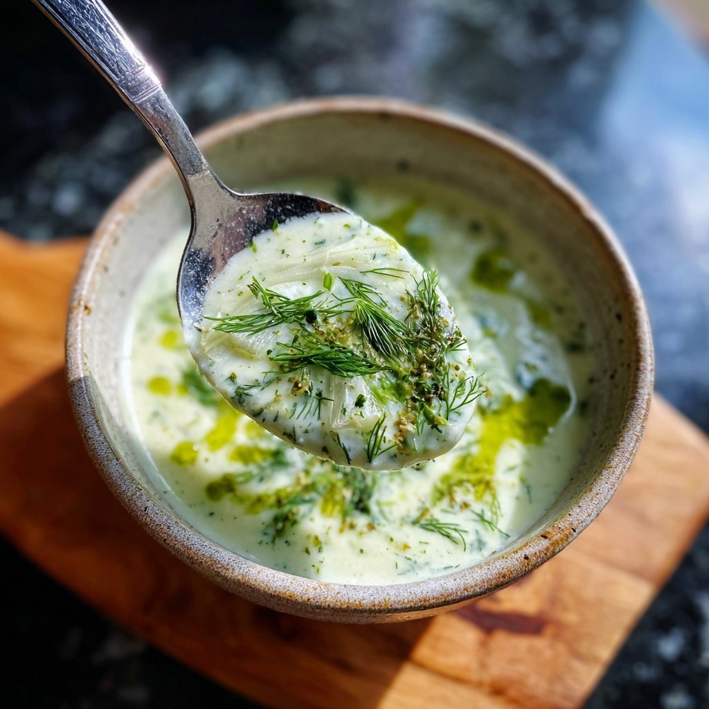 Blumenkohlsuppe mit Fenchel