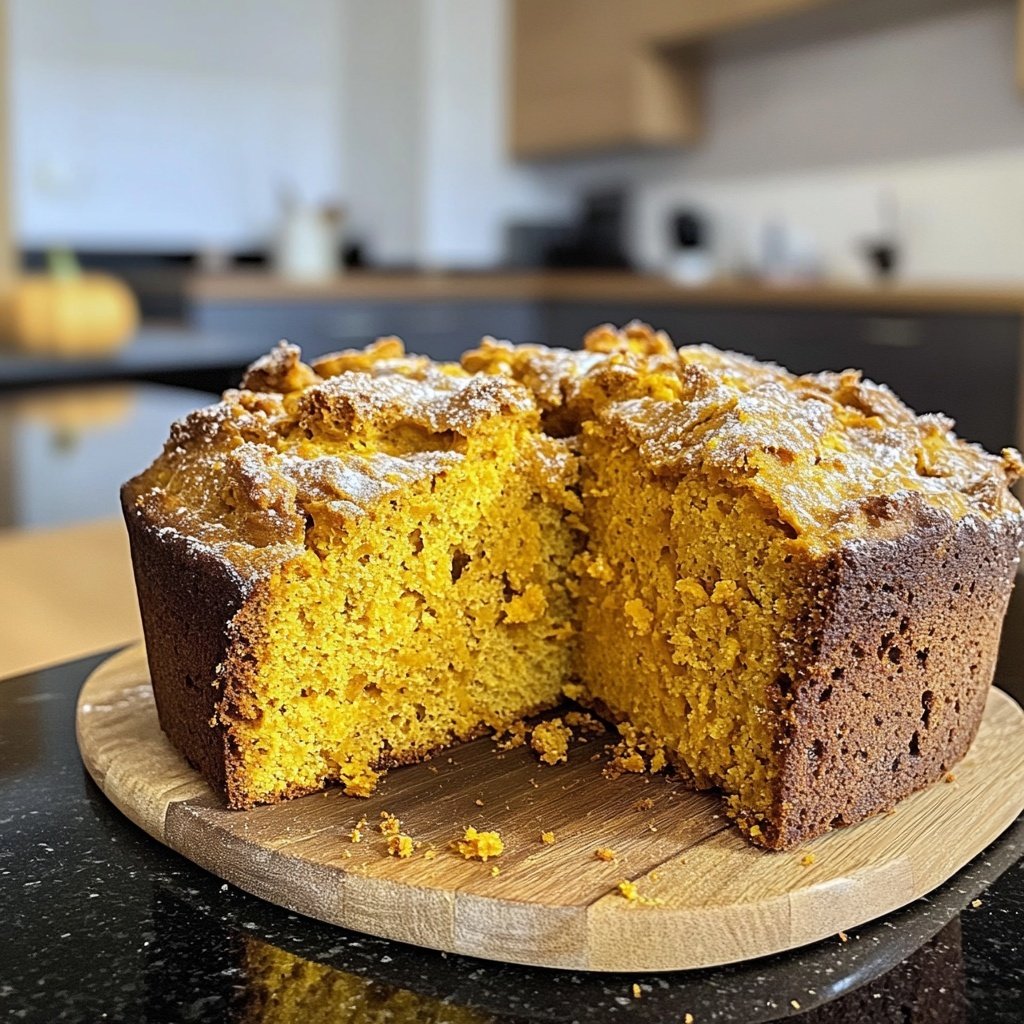 Einfaches Kürbisbrot