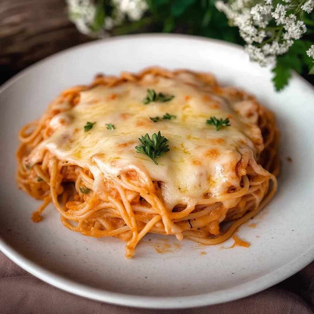 Spaghetti-Auflauf