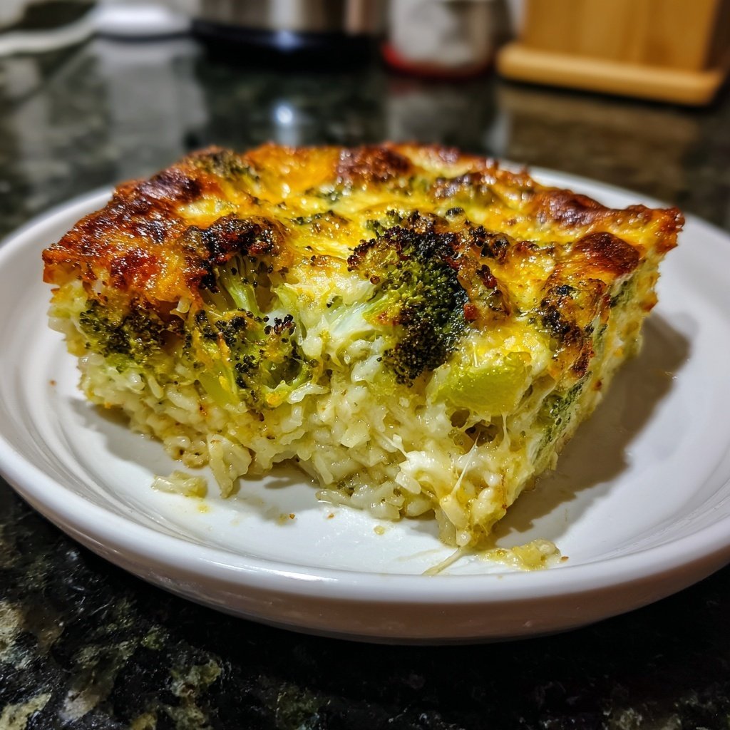 Brokkoli Reis Auflauf