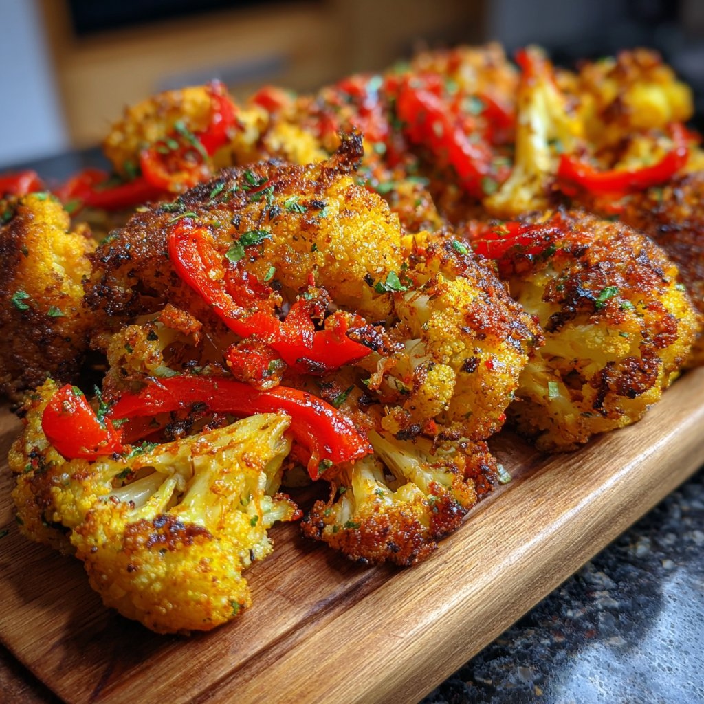 Blumenkohl mit Paprika