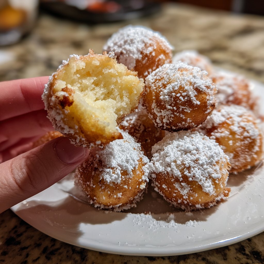 Quarkbällchen luftig