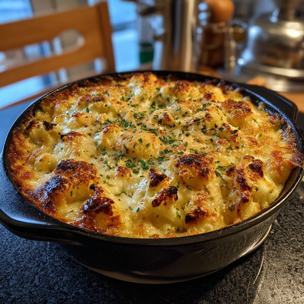 Blumenkohl Auflauf Mit Käse