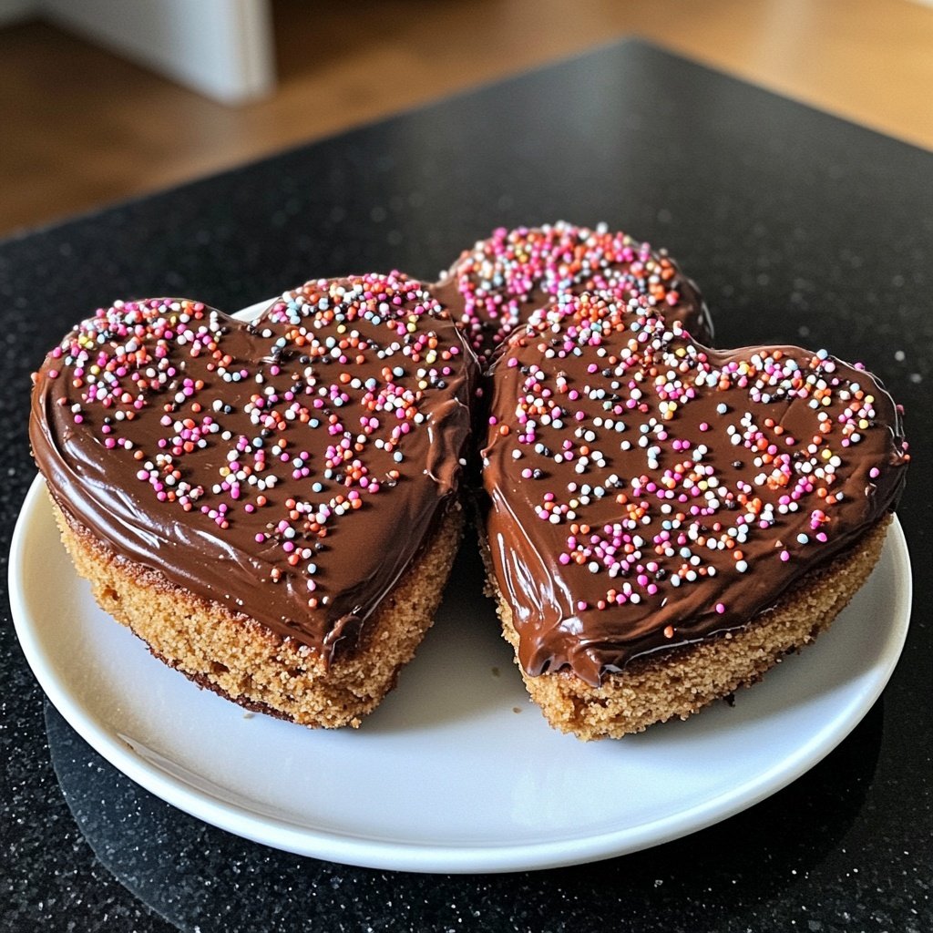 Herzkuchen zum Valentinstag