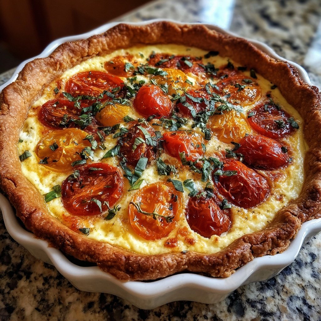 Tomaten-Ricotta-Quiche