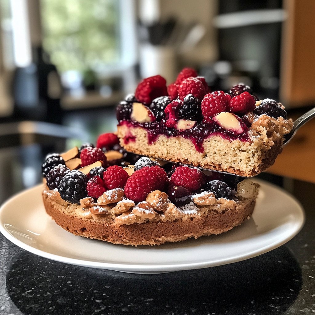 Gesunder Kuchen zum Kaffee