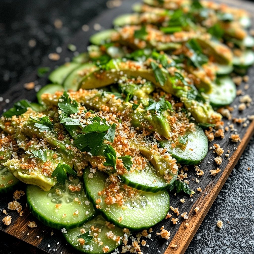 Avocado-Gurken-Salat – Schnell und gesund