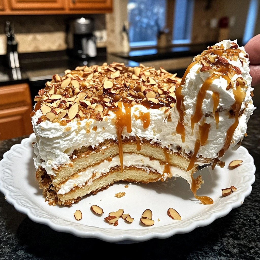 Bienenstich-Tiramisu ohne Alkohol