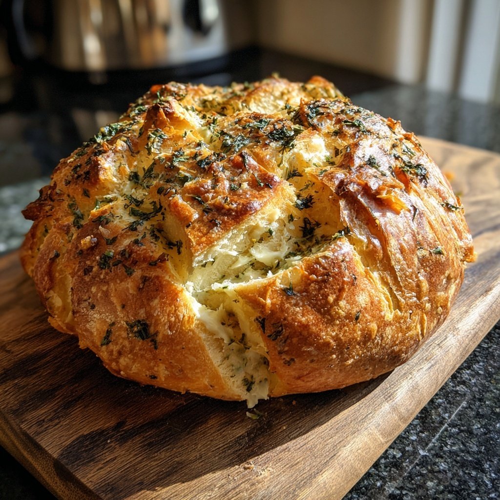 Zupfbrot Mit Kräuterbutter